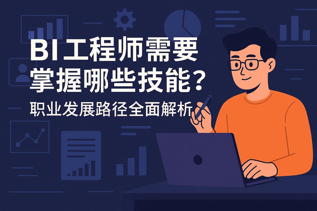 BI工程师需要掌握哪些技能？职业发展路径全面解析"